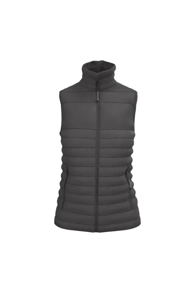 Bodywarmer matelassé femme IdealBasic (Noir, S)